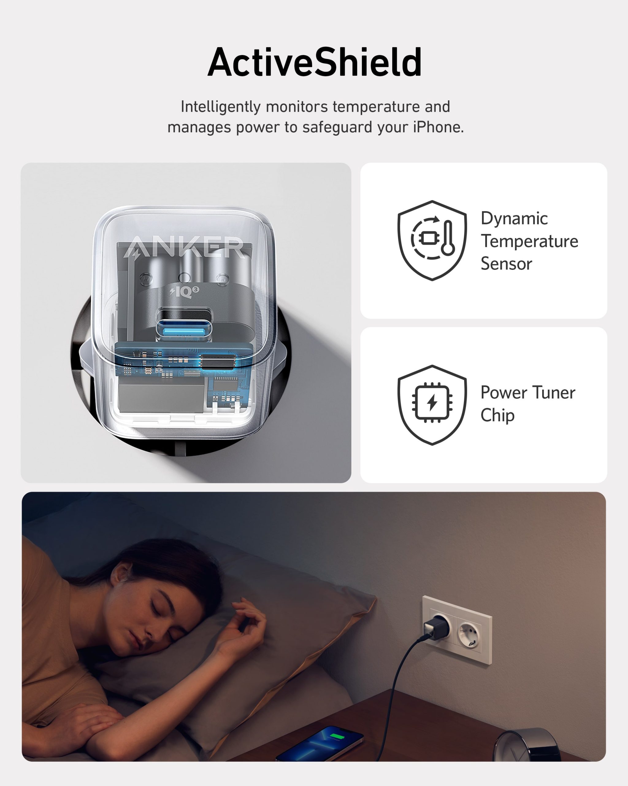 מטען קיר Anker 511 20W Nano pro – תמונה 6