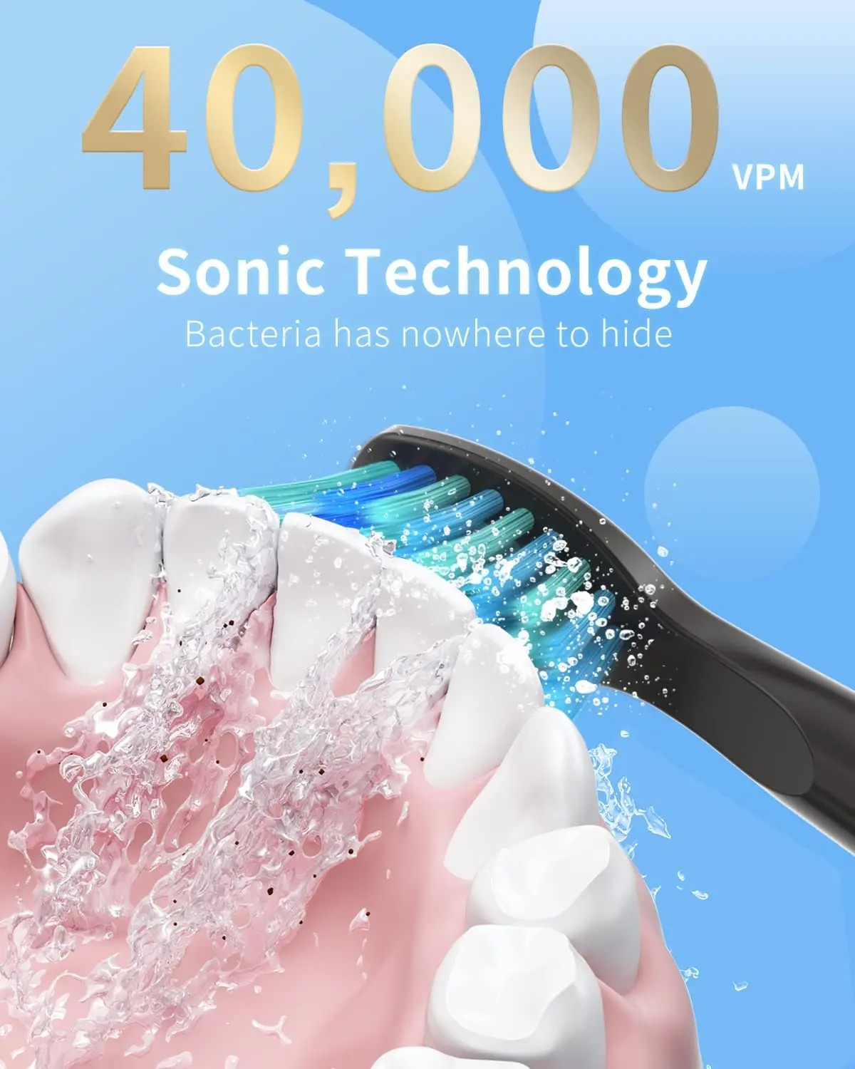 מברשת שיניים חשמלית Seago Sonic – תמונה 5