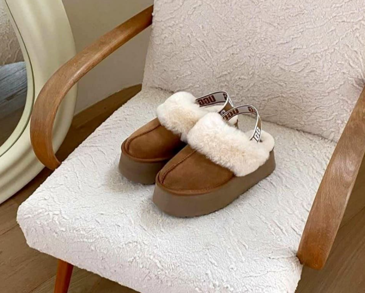 כפכפים פלטפורמה עם גומי UGG – תמונה 7