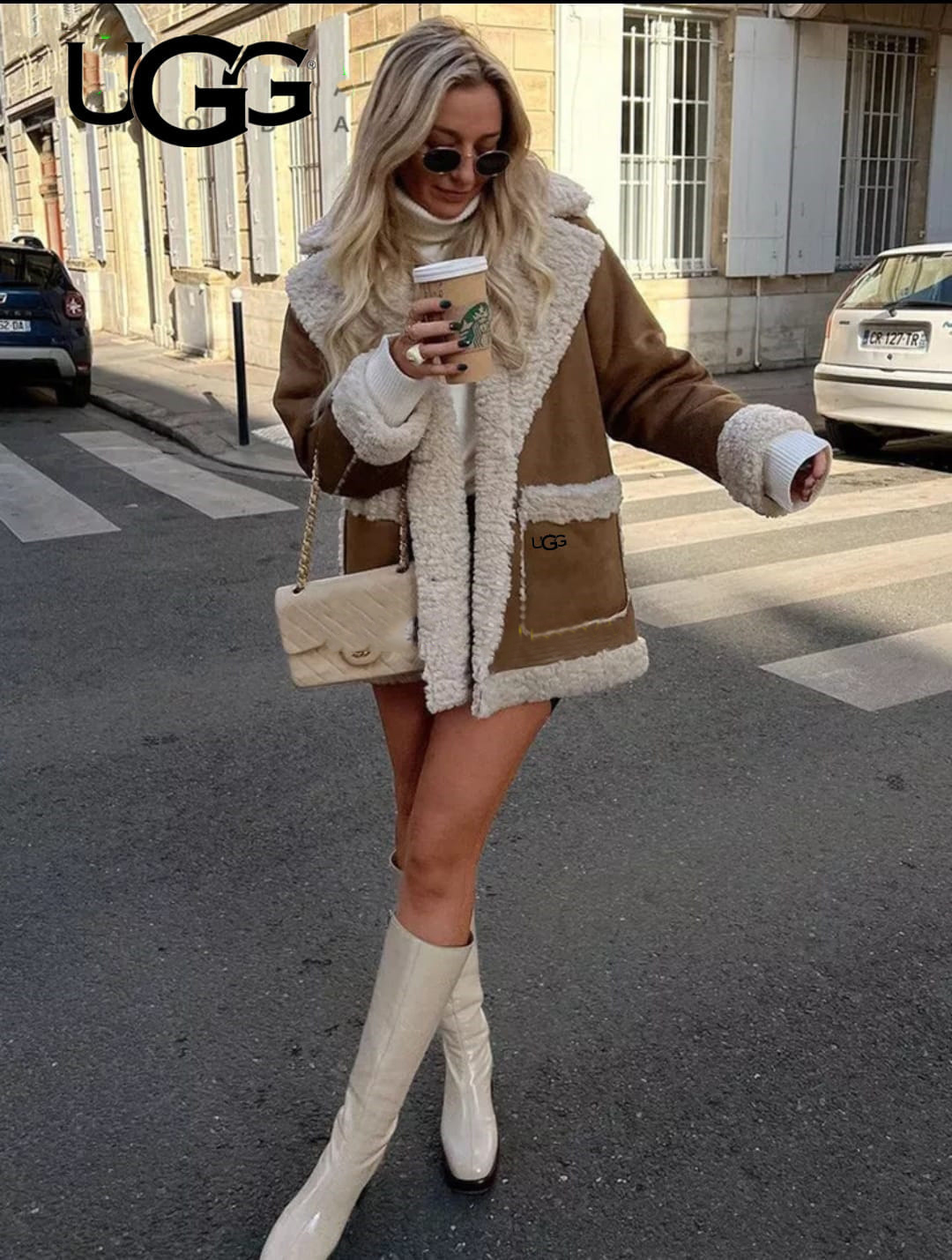 מעיל פרוותי UGG – תמונה 6