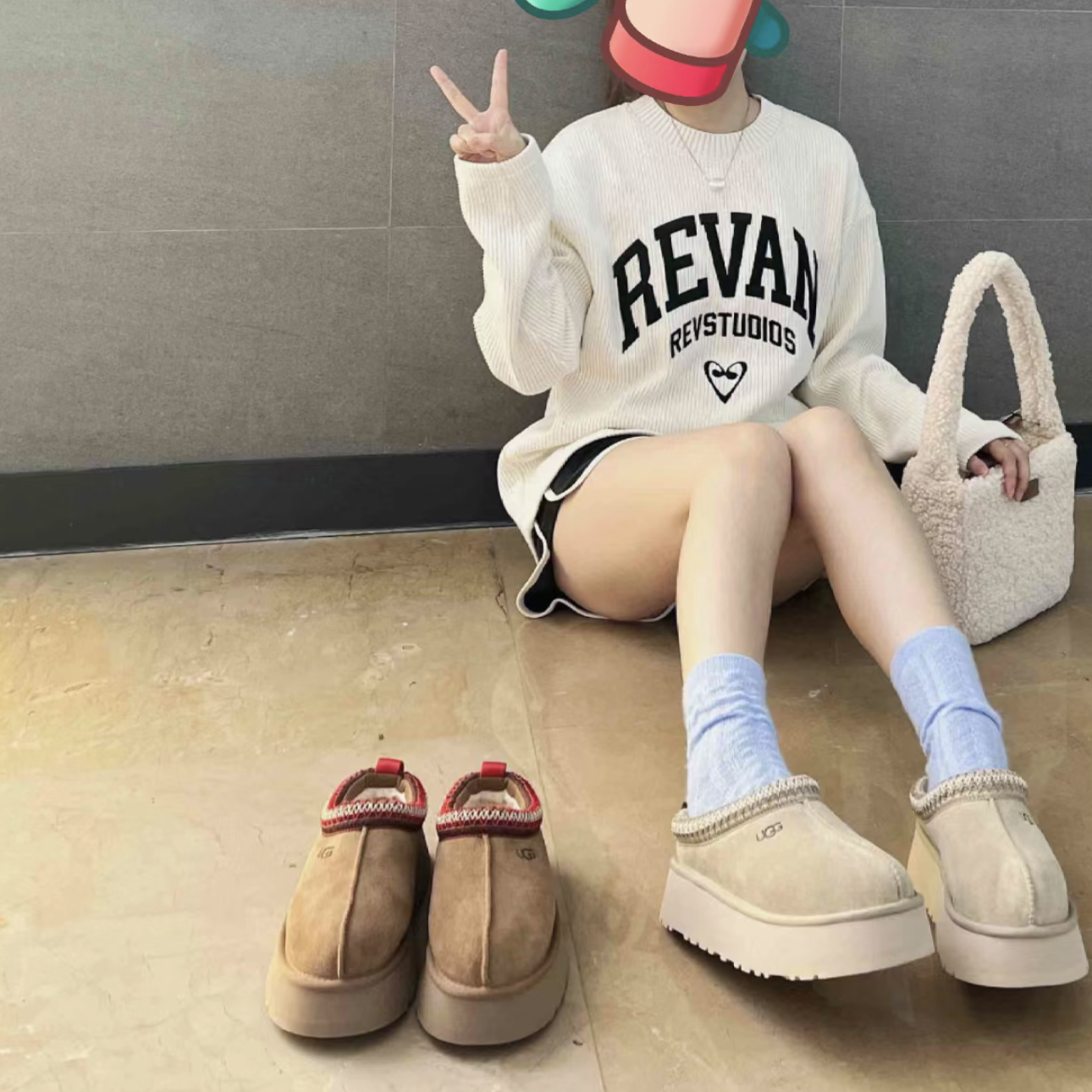 כפכפים UGG פלטפורמה – תמונה 17
