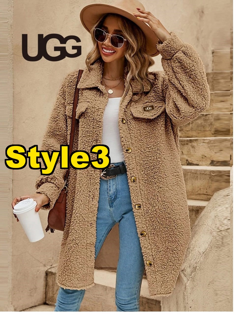 קרדיגן סריג UGG – תמונה 5