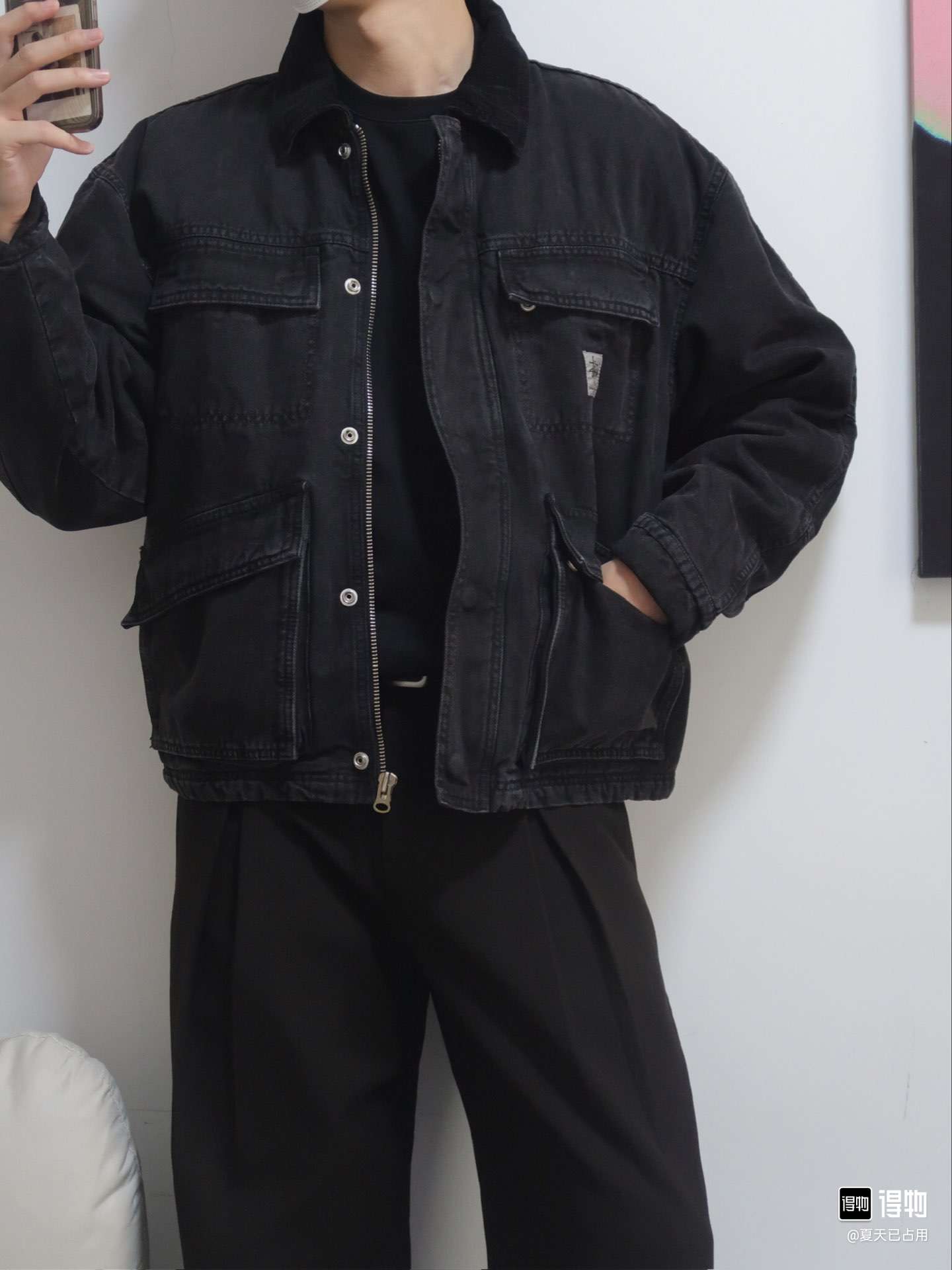 מעיל stussy יוניסקס – תמונה 9
