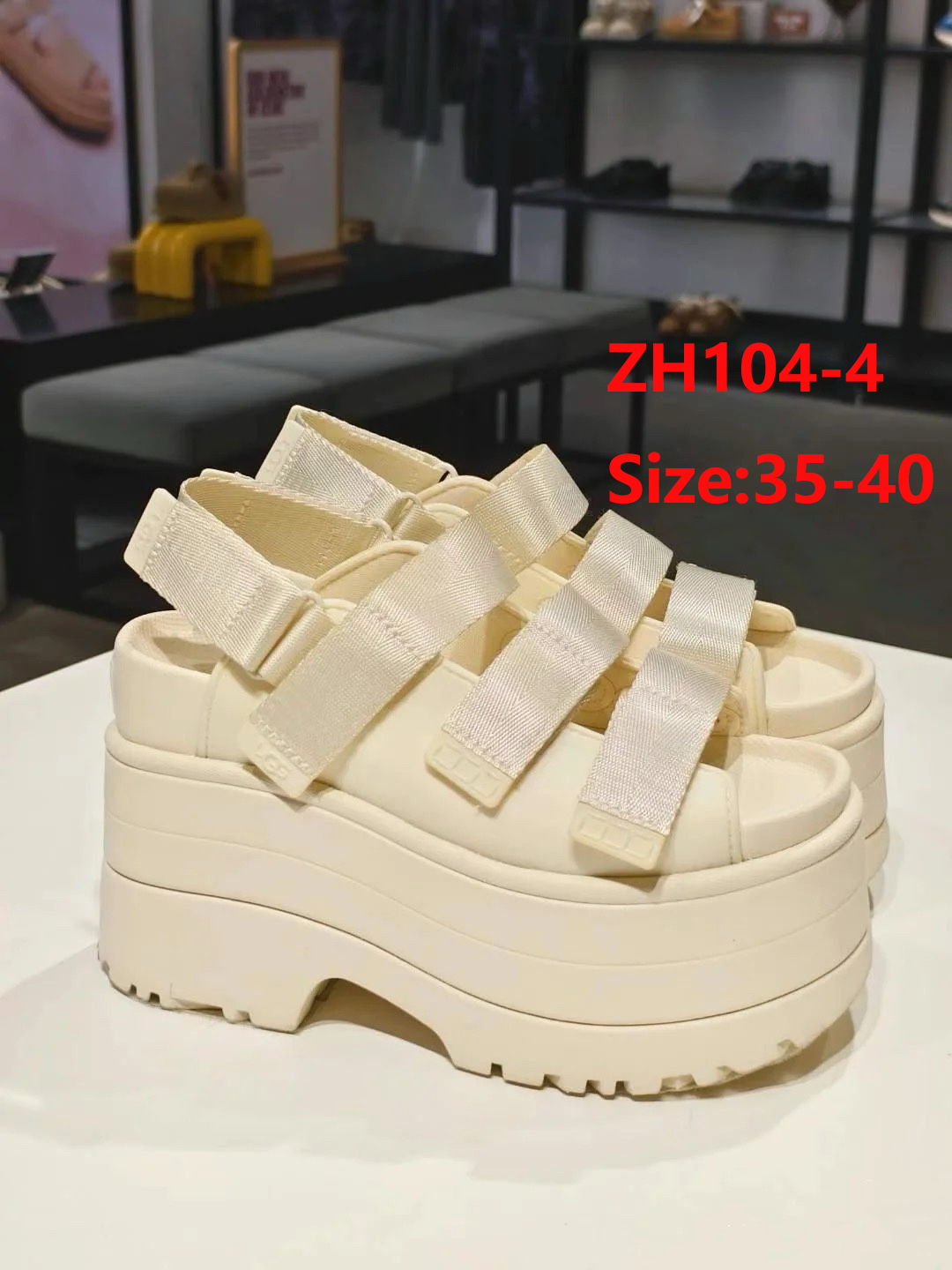 סנדלים פלטפורמה UGG – תמונה 6