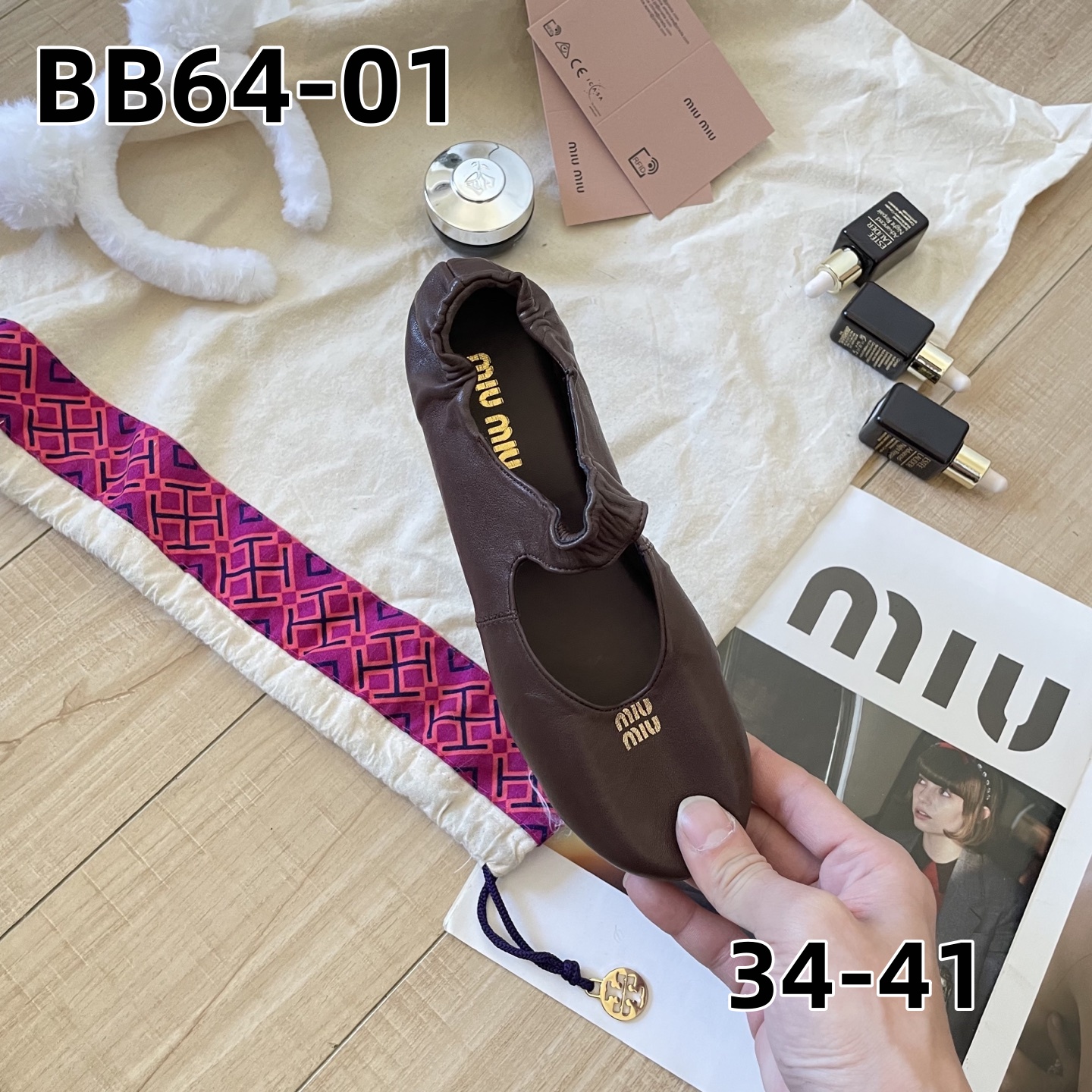 נעלי בובה מיו מיו – תמונה 3
