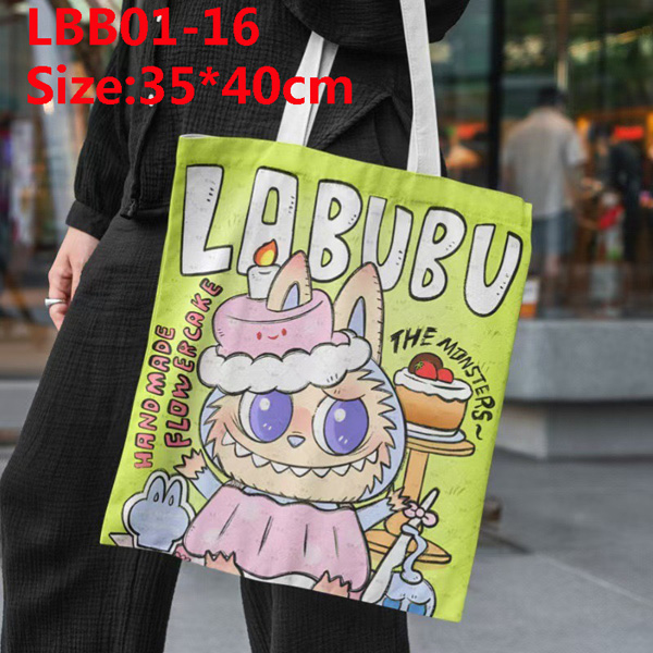 תיק בד לבובו Labubu – תמונה 8