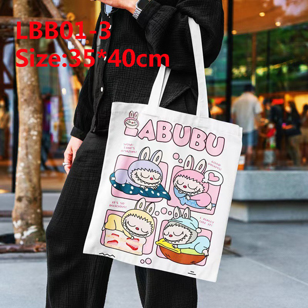 תיק בד לבובו Labubu – תמונה 16