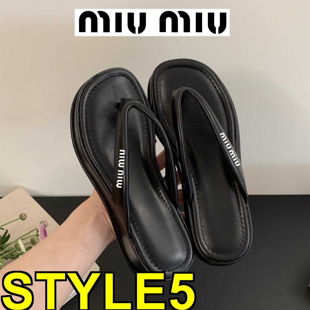 כפכפים מיו מיו – תמונה 10