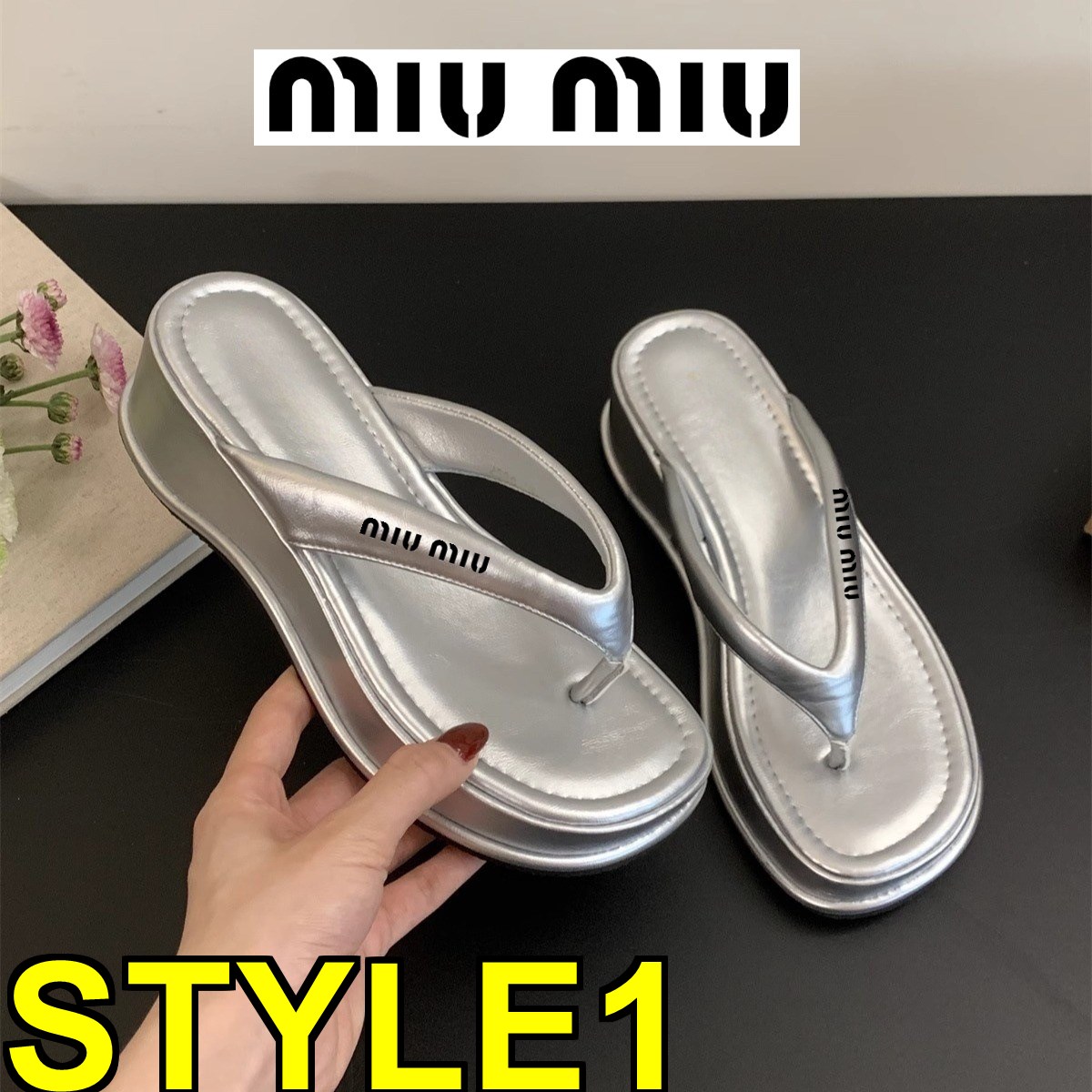 כפכפים מיו מיו – תמונה 5