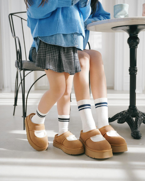 נעלי בובה ugg – תמונה 3