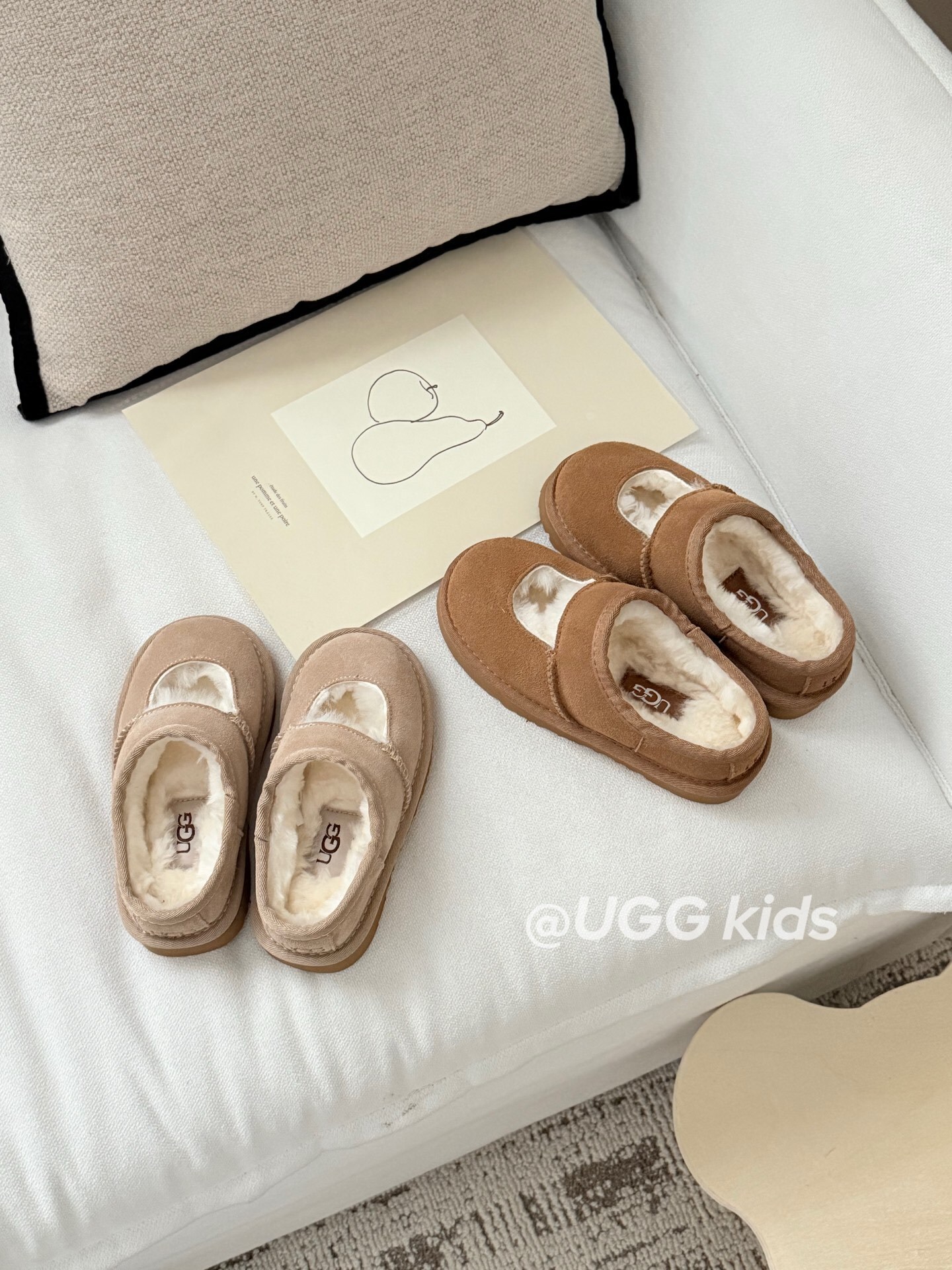 נעלי בובה ugg ילדים – תמונה 8