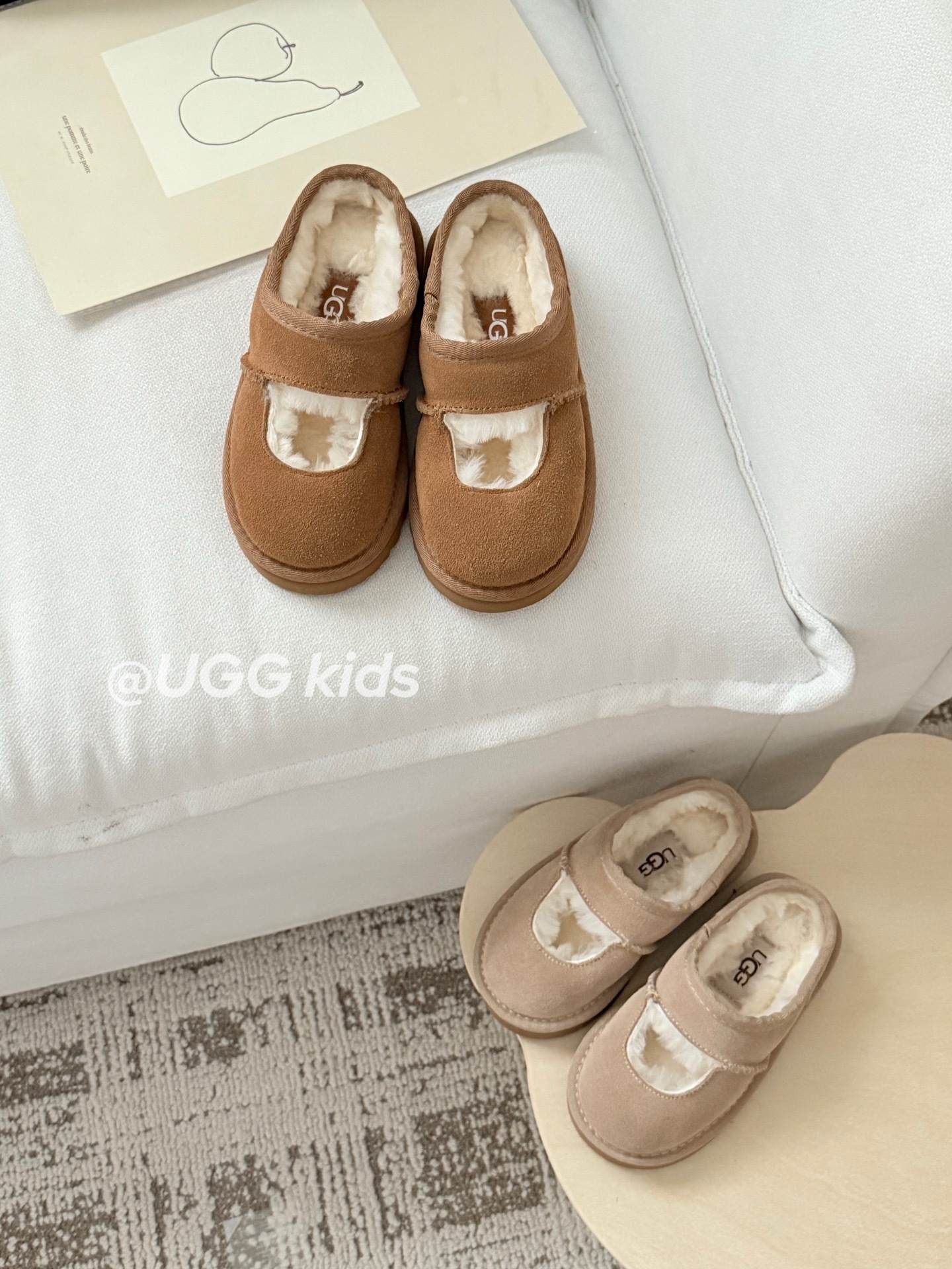 נעלי בובה ugg ילדים – תמונה 3