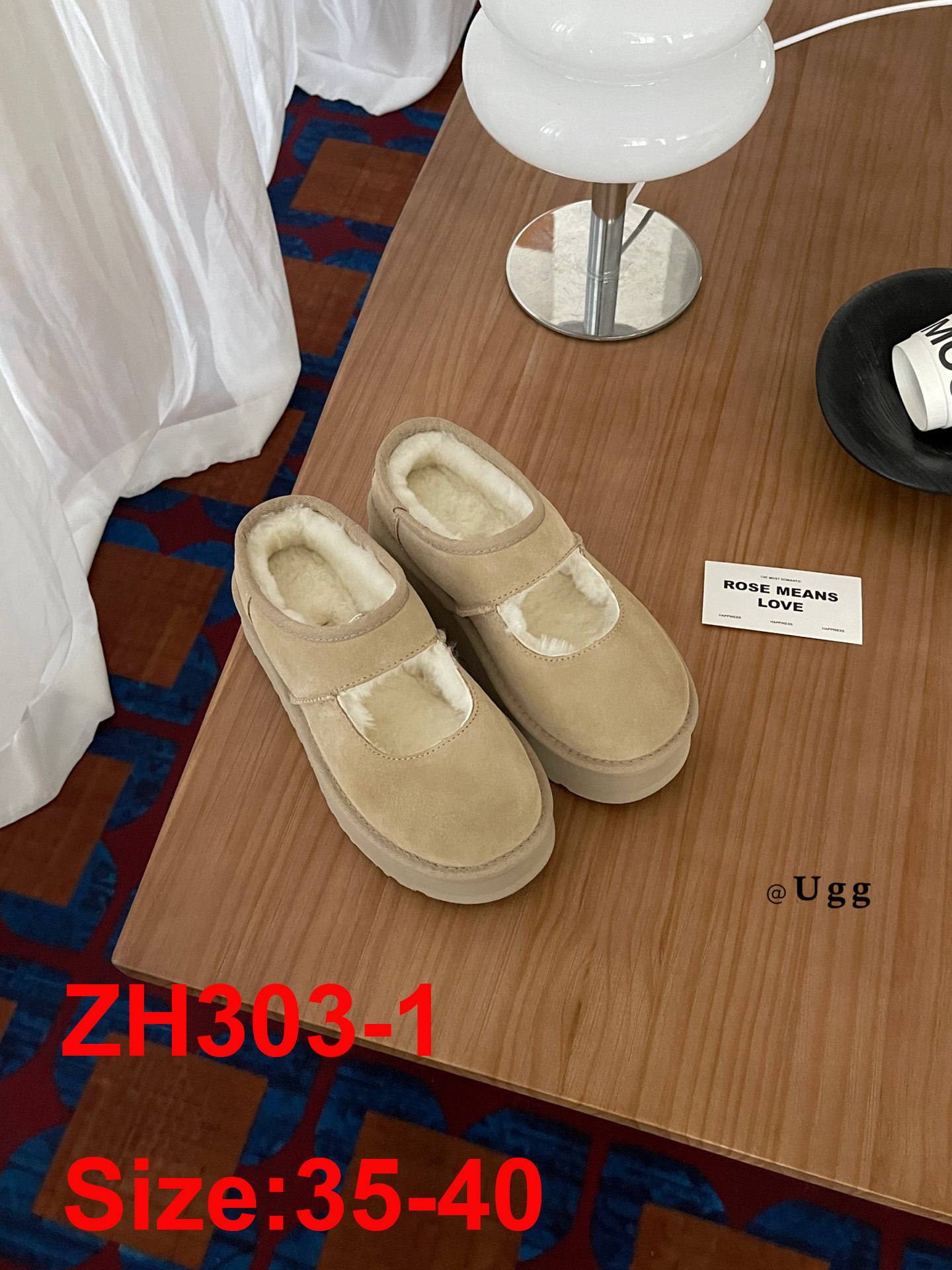 נעלי בובה ugg – תמונה 4