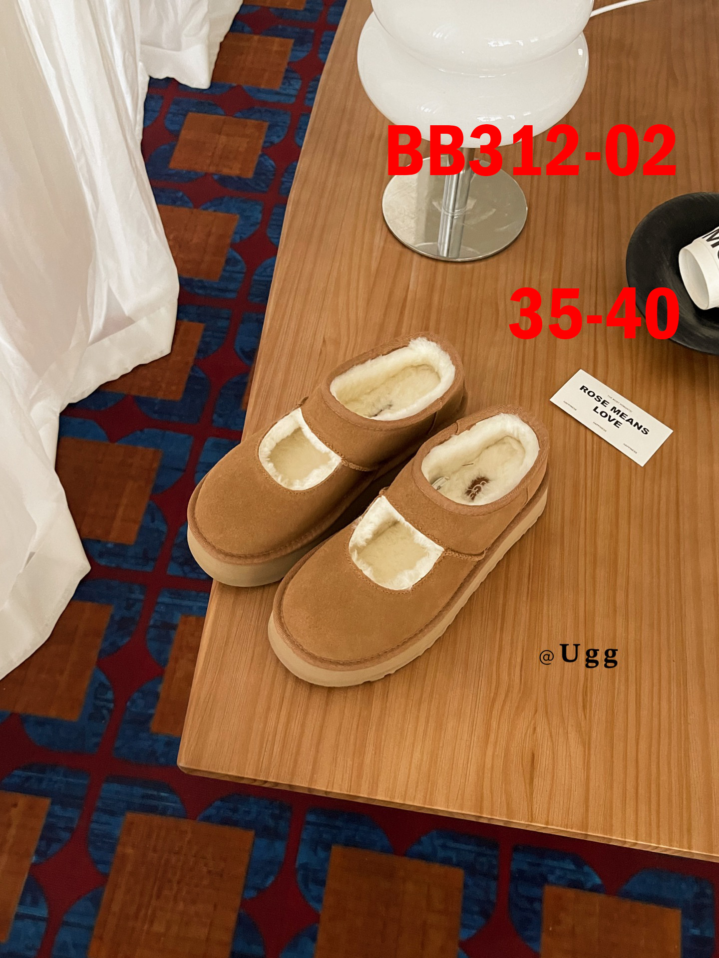 נעלי בובה ugg – תמונה 4