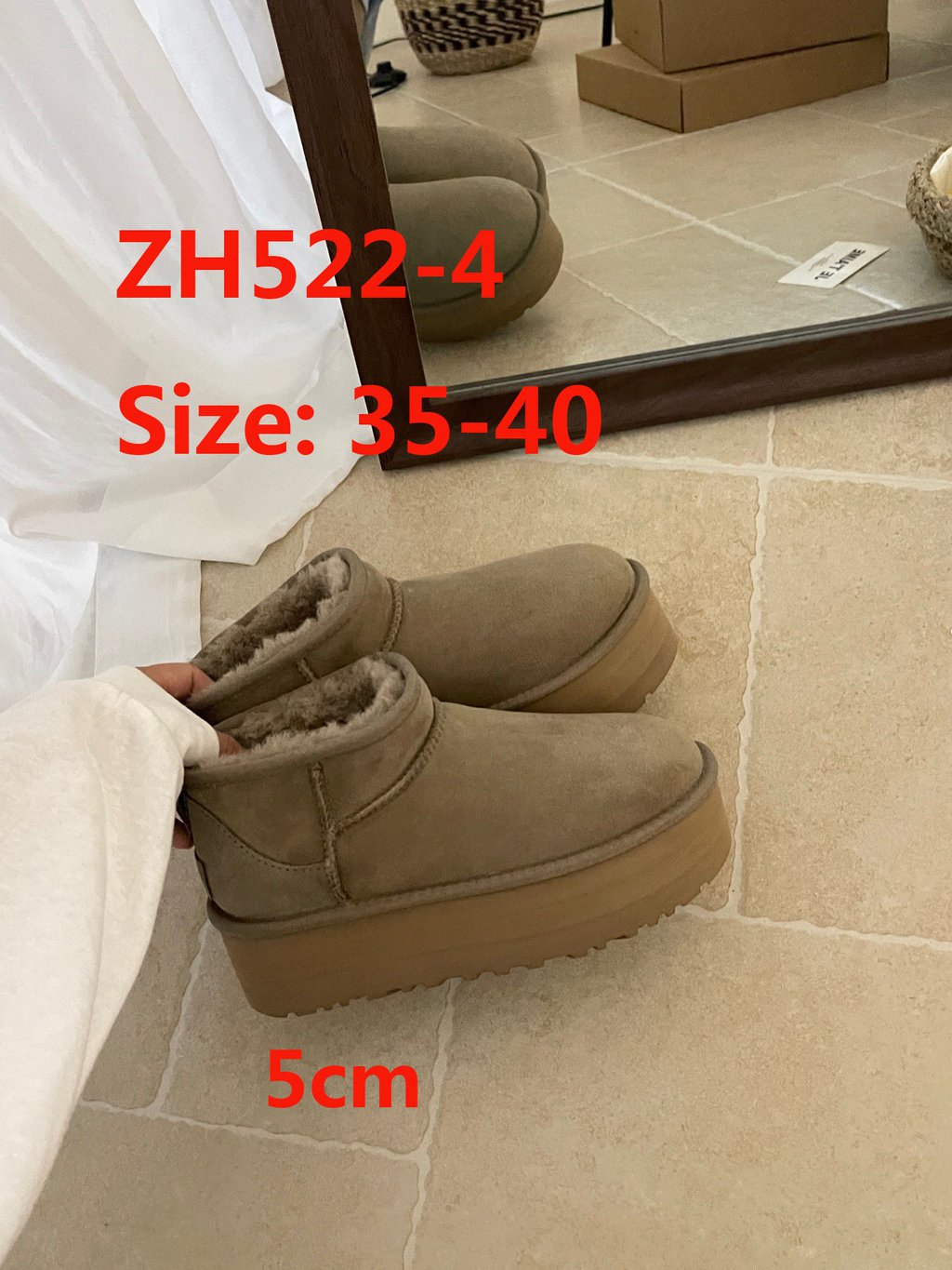 מגפיים UGG פלטפורמה – תמונה 7
