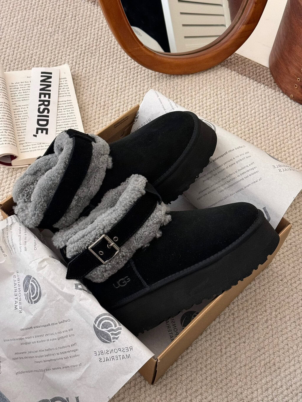 מגפיים UGG פלטפורמה – תמונה 4