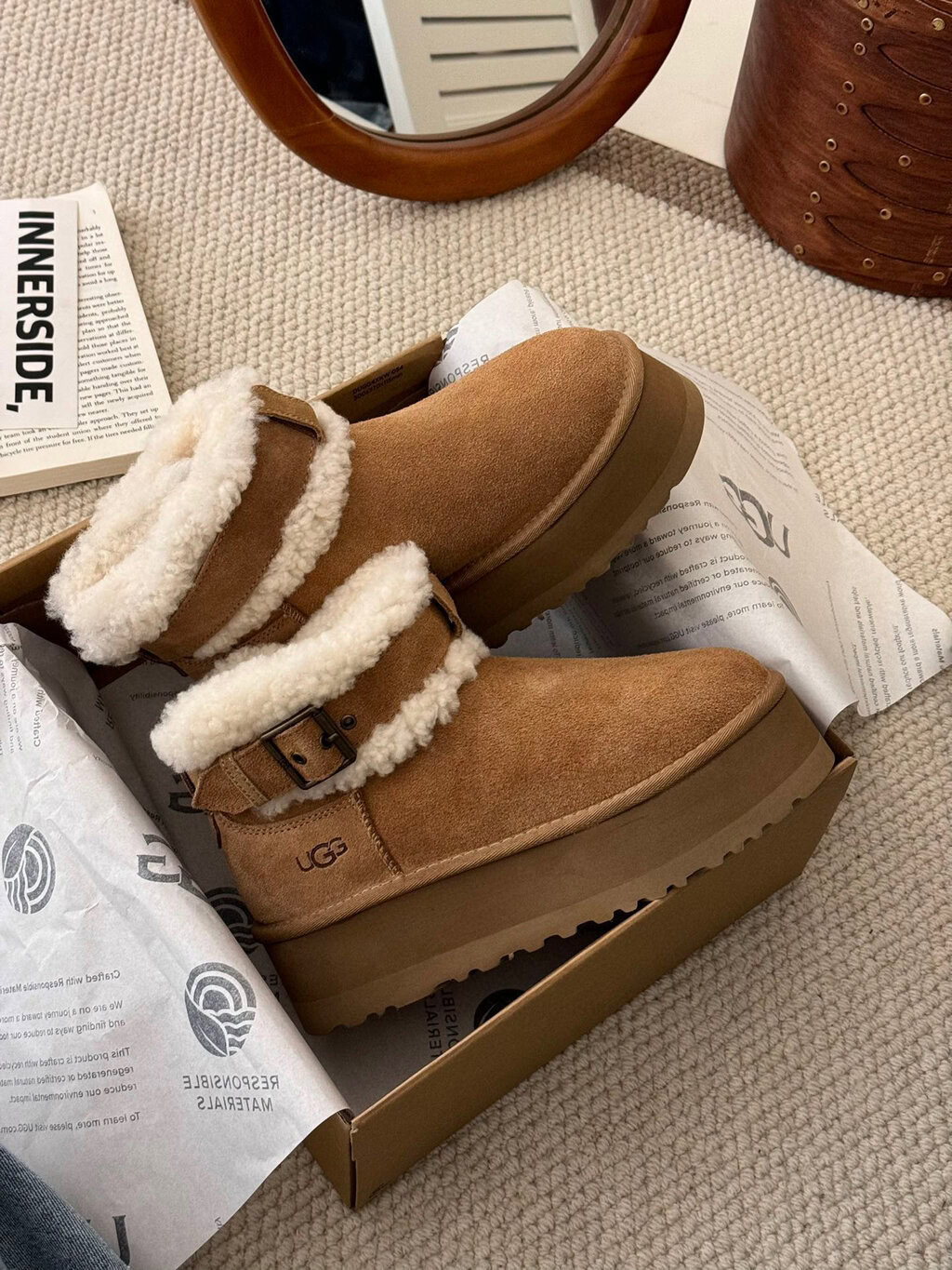 מגפיים UGG פלטפורמה