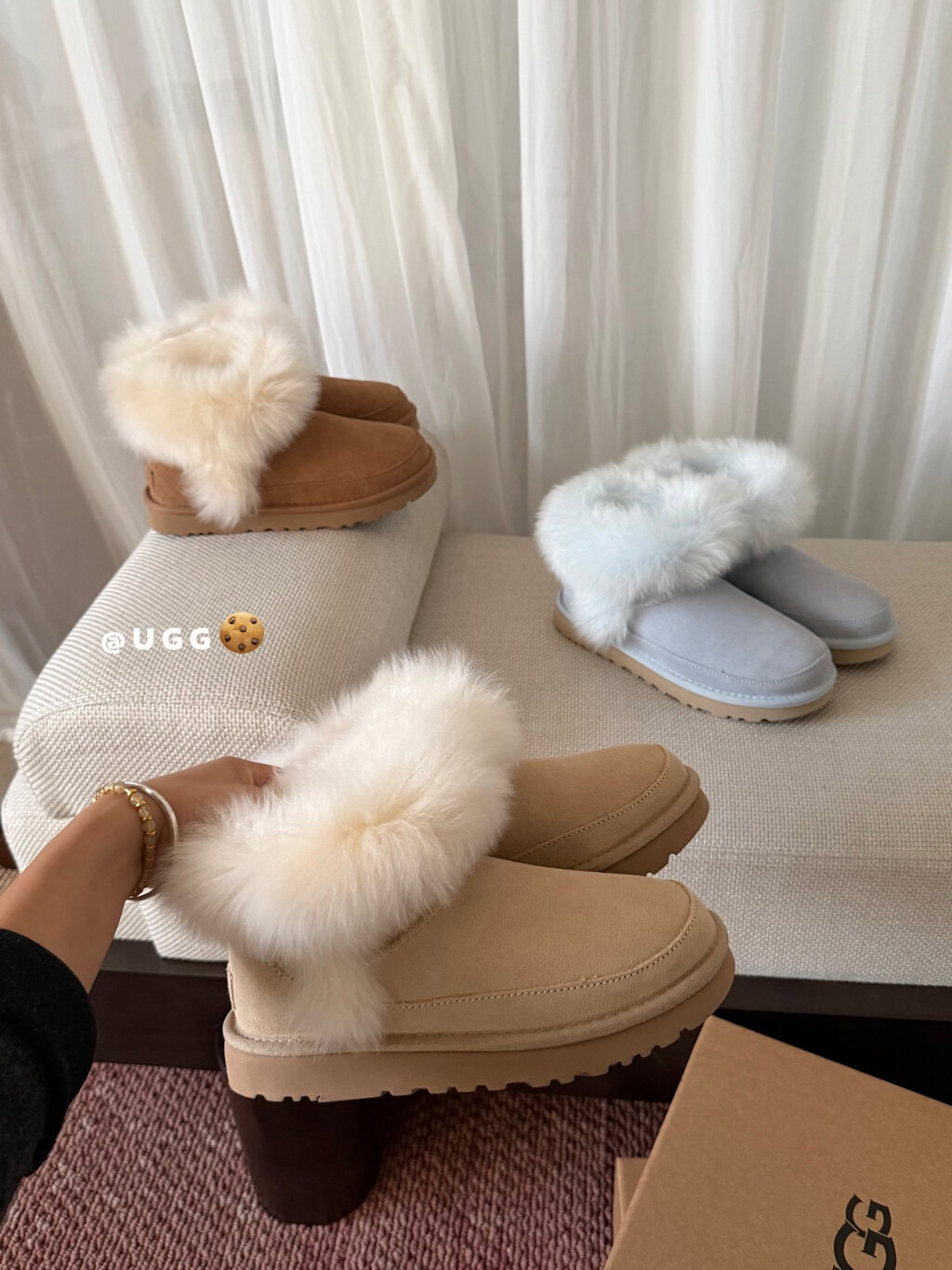 מגפי מיני פרווה UGG – תמונה 9