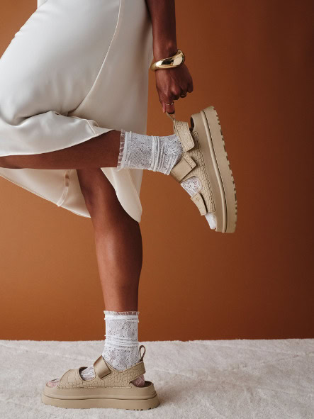 סנדלים פלטפורמה UGG – תמונה 14