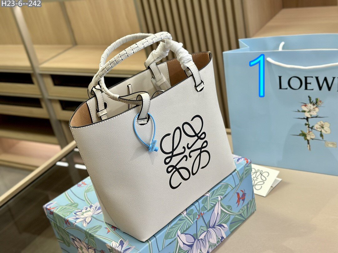 תיק צד LOEWE מעור רך – תמונה 12