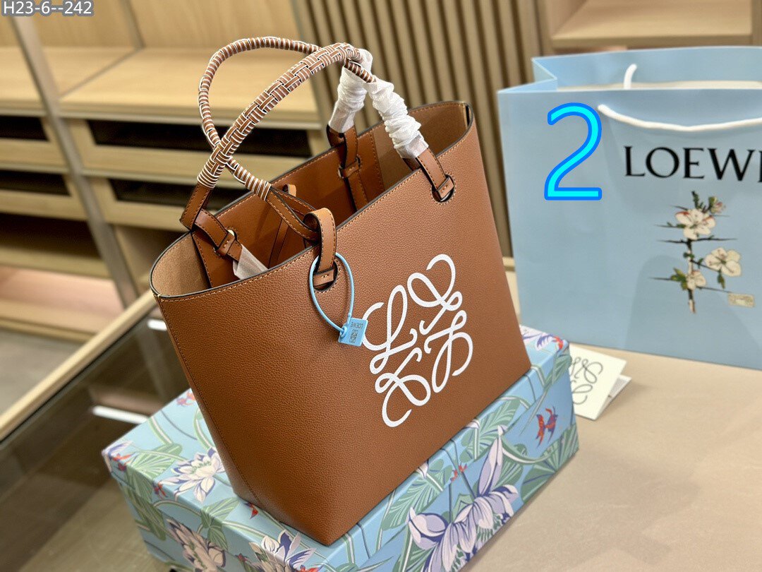 תיק צד LOEWE מעור רך – תמונה 10