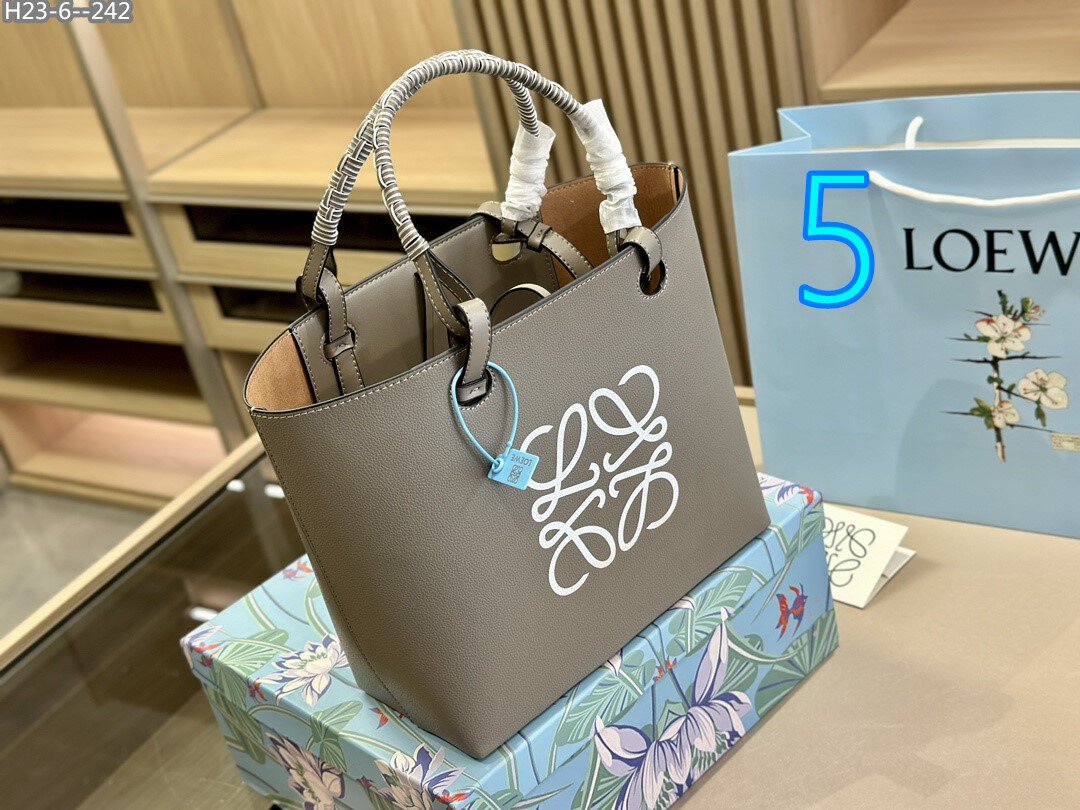 תיק צד LOEWE מעור רך – תמונה 4