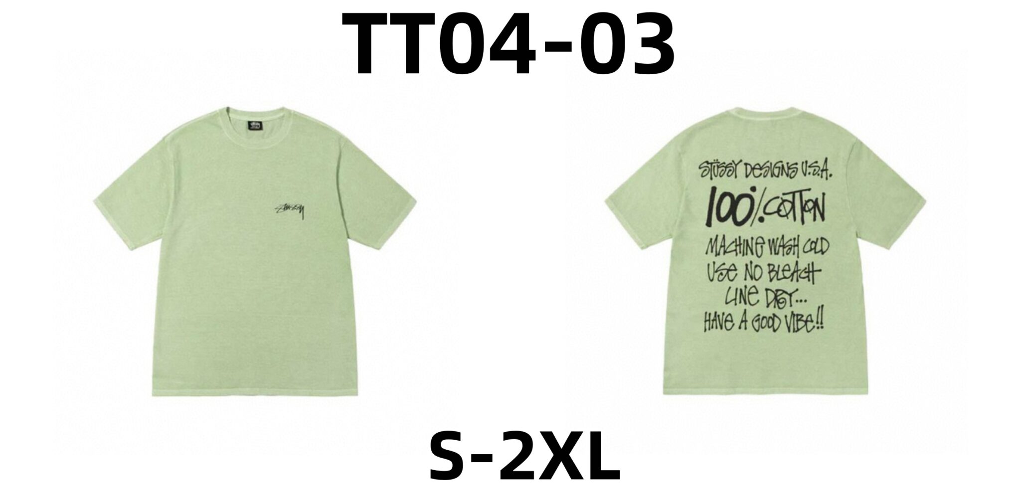 טישירט stussy לו ולך – תמונה 5