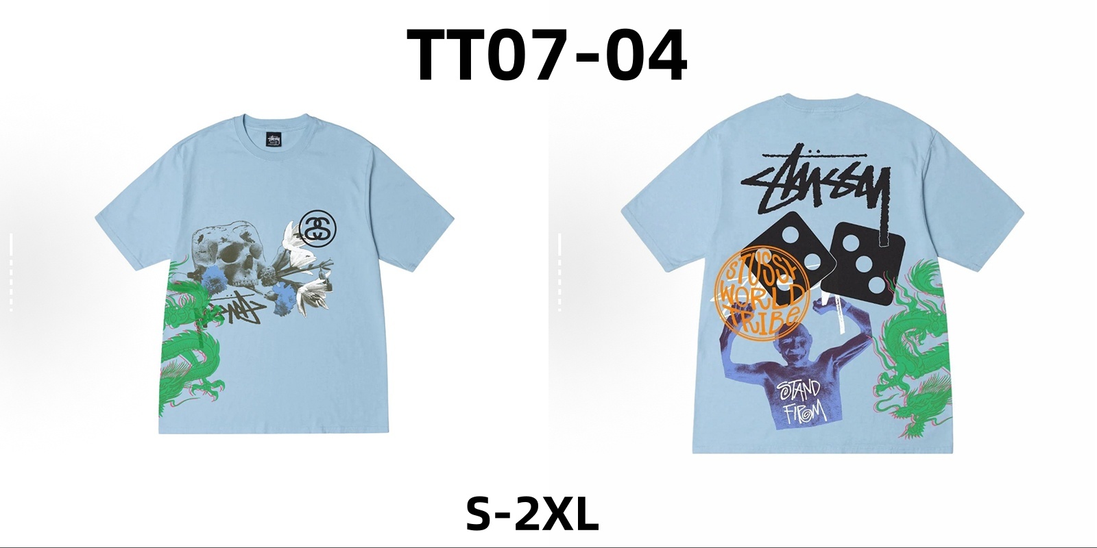טישירט stussy לו ולך – תמונה 6
