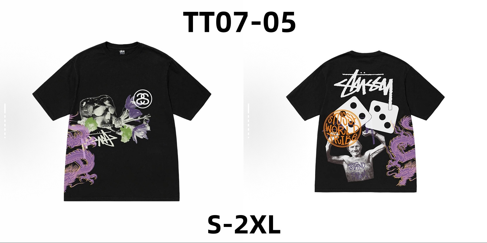טישירט stussy לו ולך – תמונה 7