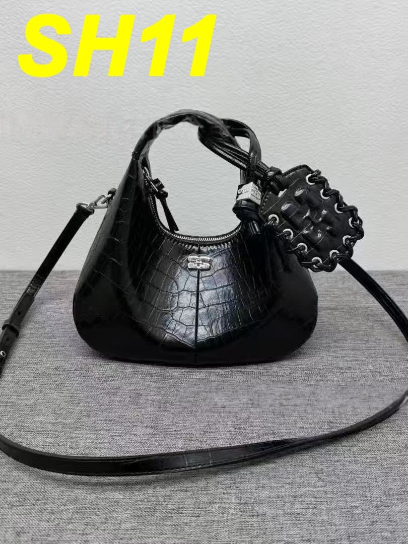 תיקי GANNI פרימיום מעור – תמונה 9