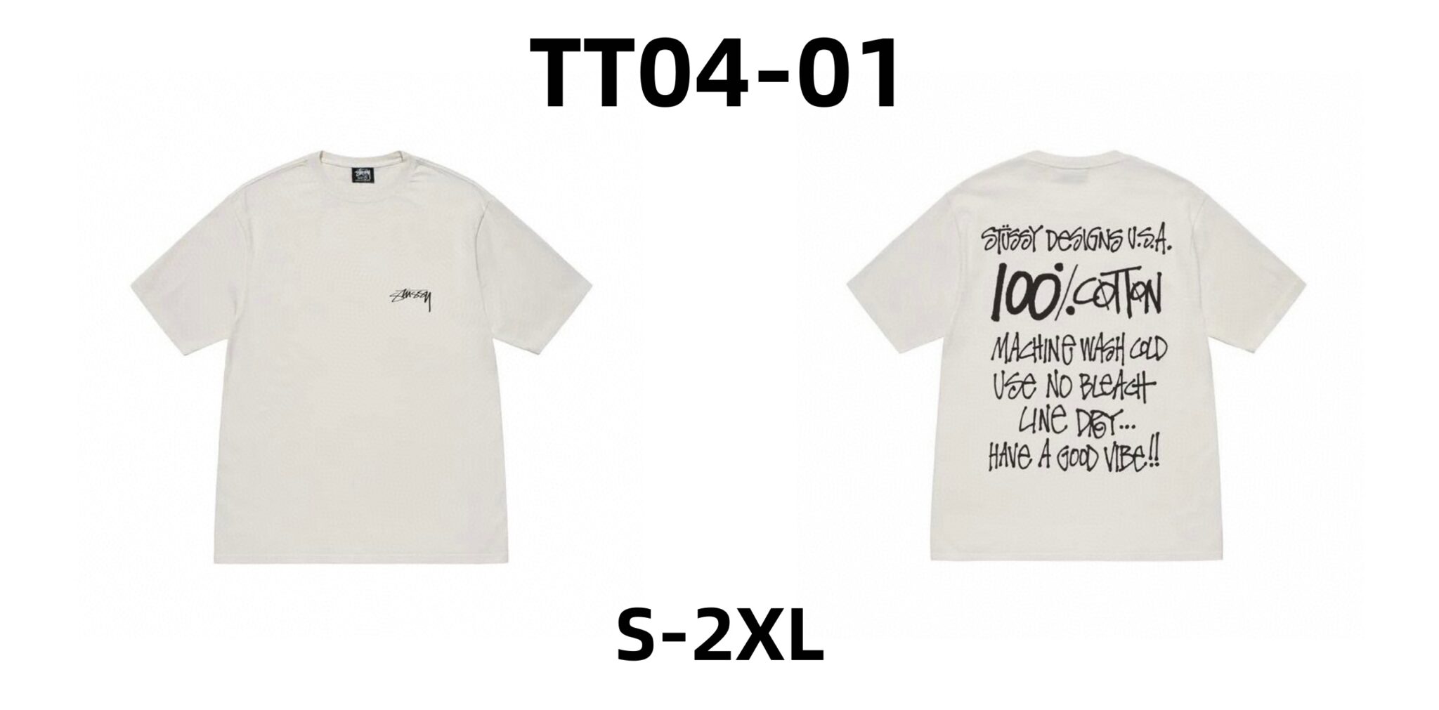 טישירט stussy לו ולך – תמונה 3