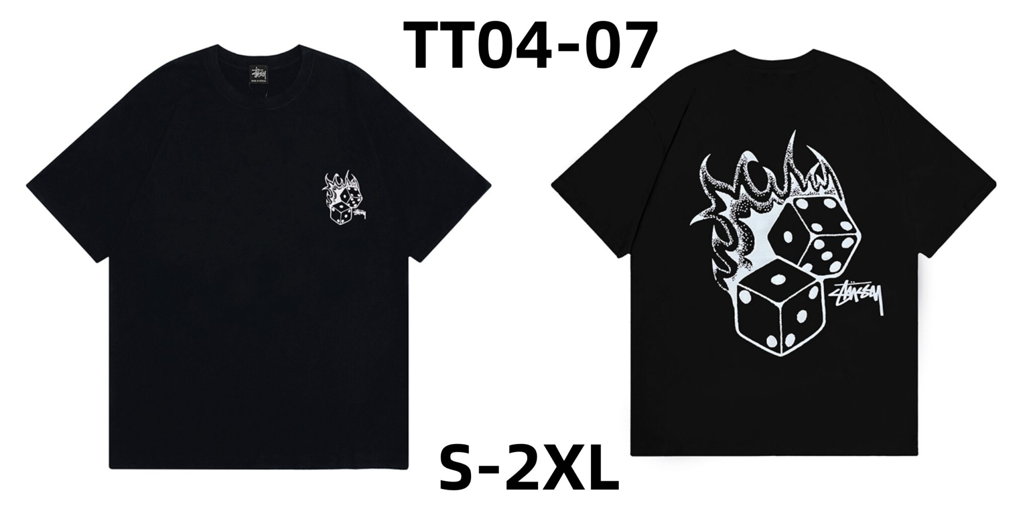 טישירט stussy לו ולך – תמונה 9