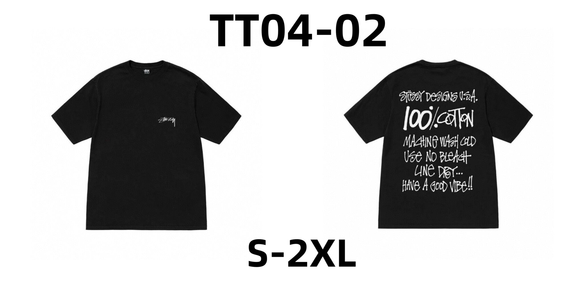 טישירט stussy לו ולך – תמונה 4