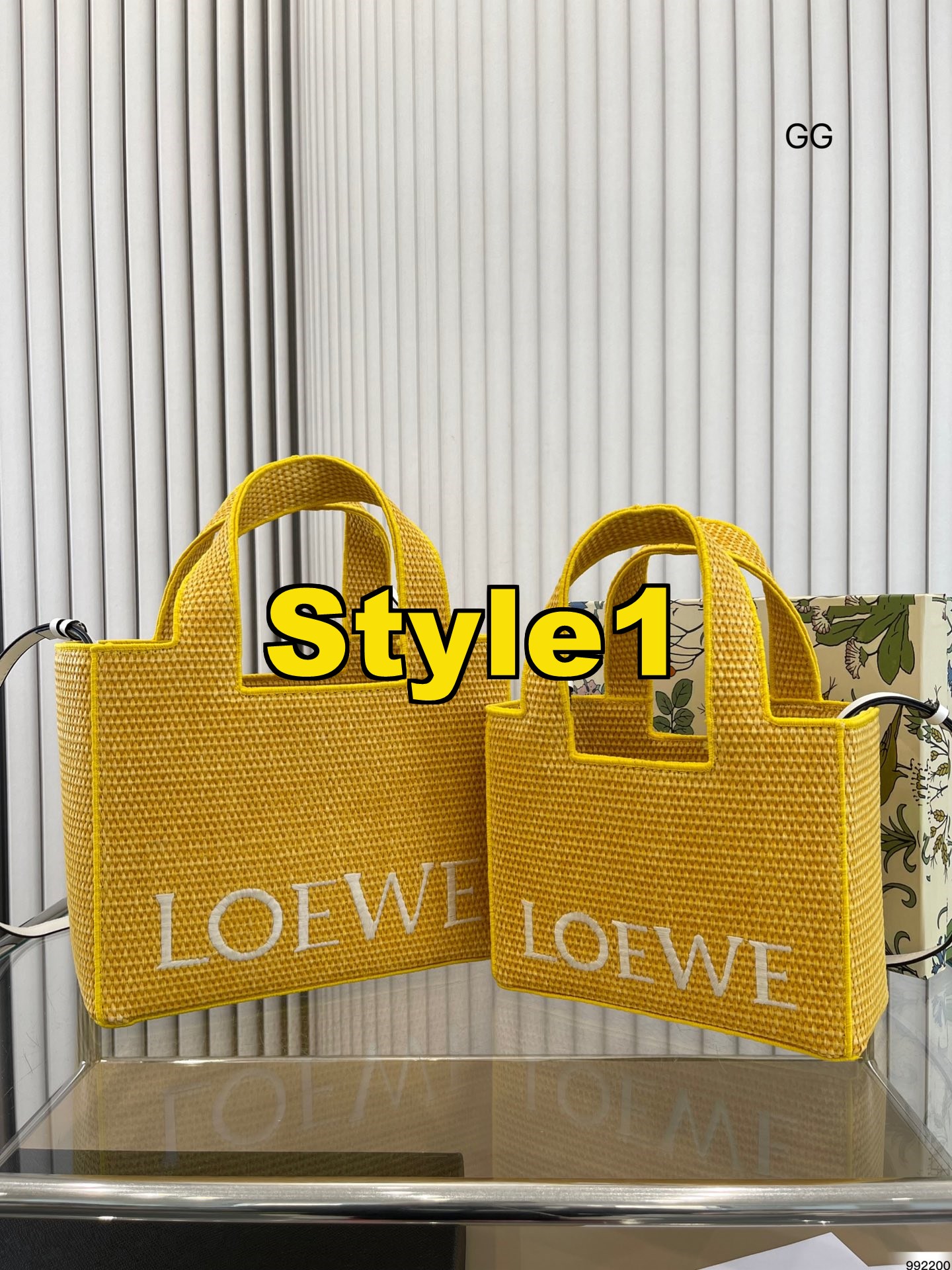 תיק קש LOEWE – תמונה 3