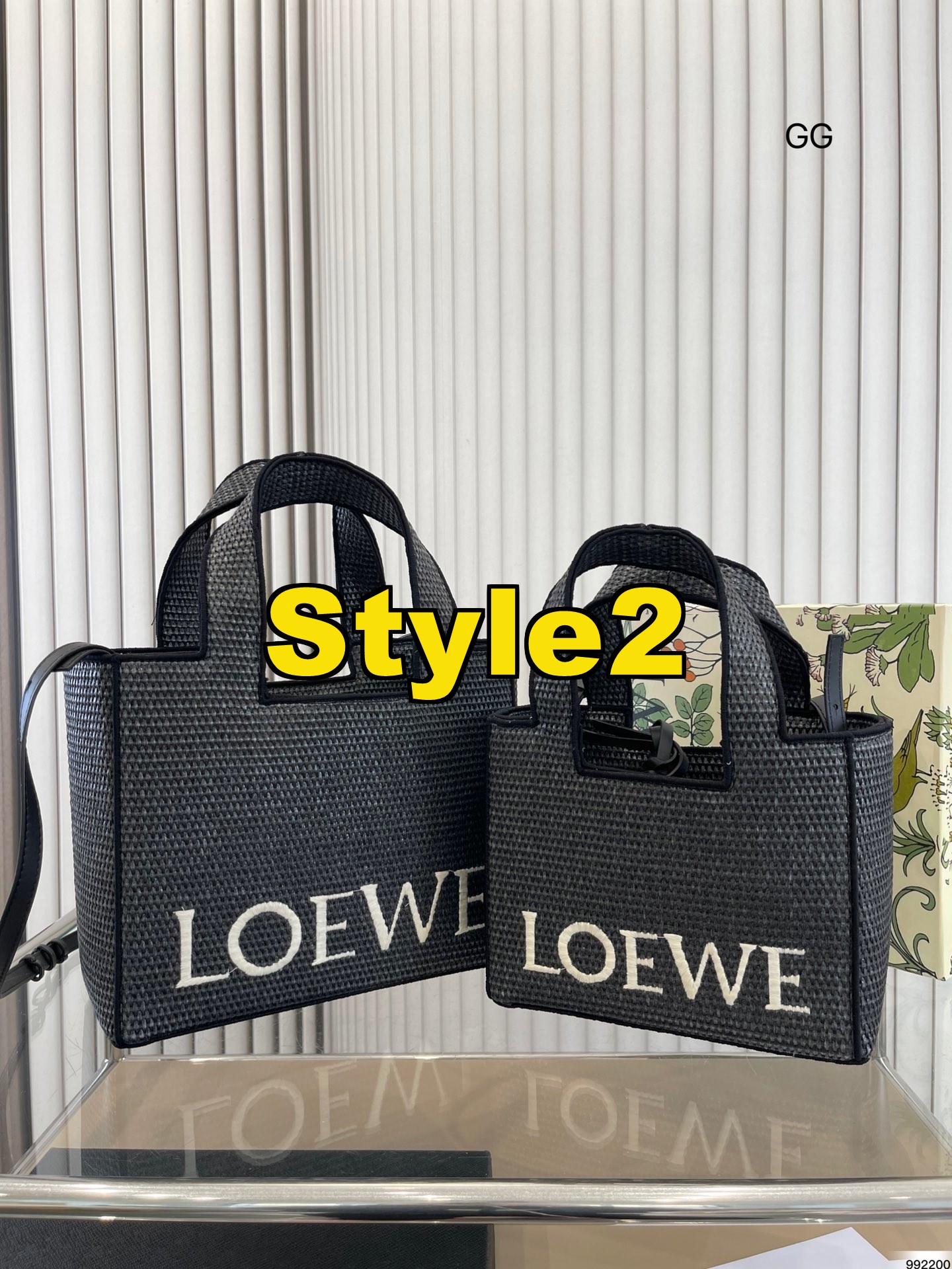 תיק קש LOEWE – תמונה 4