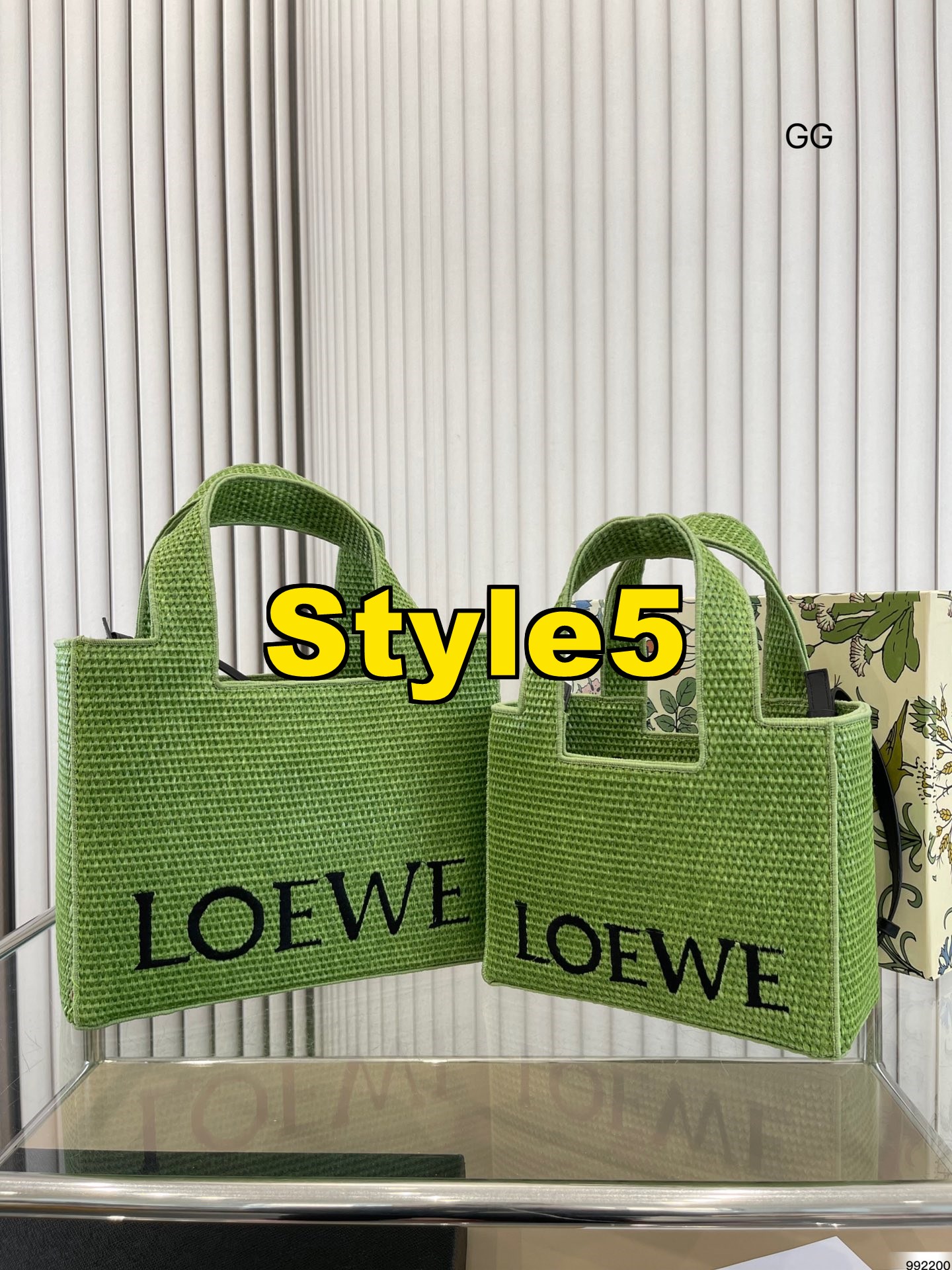 תיק קש LOEWE – תמונה 7